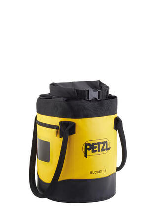 Petzl BUCKET 15 L wasserdichte, selbststehende Tasche TPU/PVC mit Rollverschluss