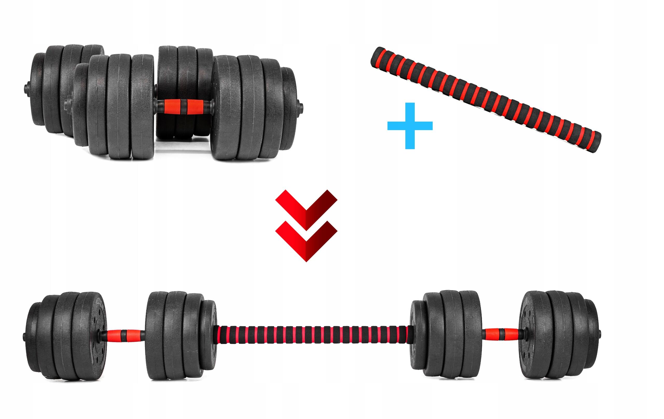 Hantle regulowane 6w1 sztanga kettlebell Sapphire SG-1120K 2x20kg 4/7