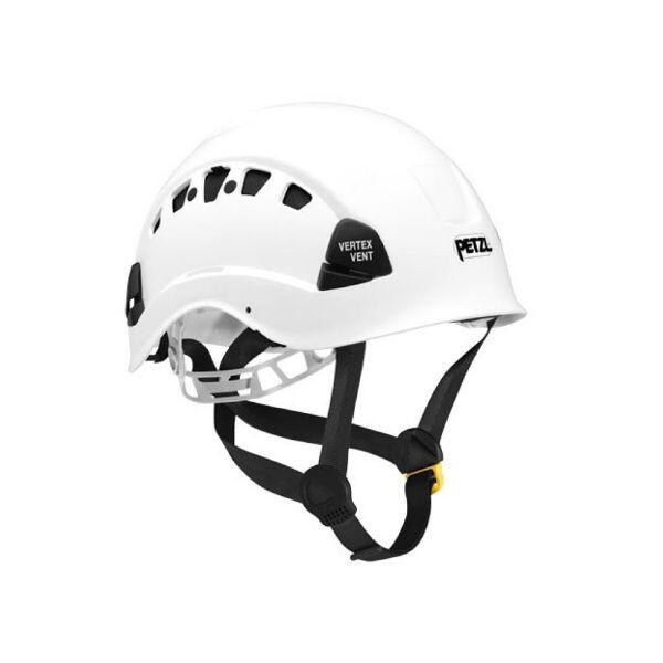 Casco Petzl Vertex Vent blanco, policarbonato ventilado, arnés micrométrico 5/5