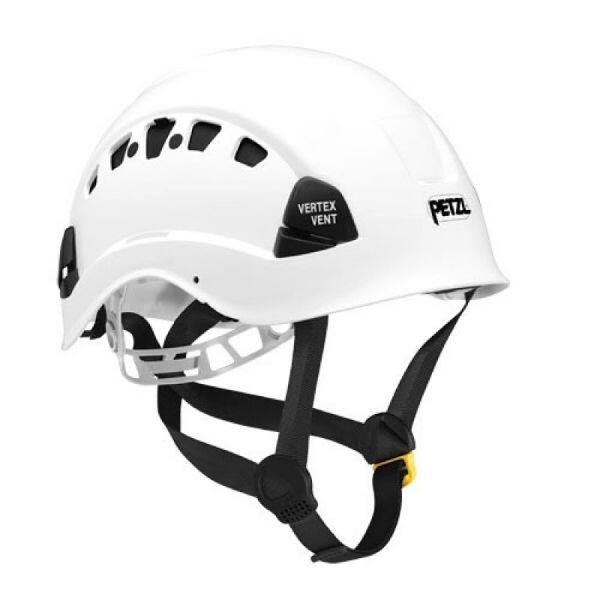 Casco Petzl Vertex Vent blanco, policarbonato ventilado, arnés micrométrico 1/5