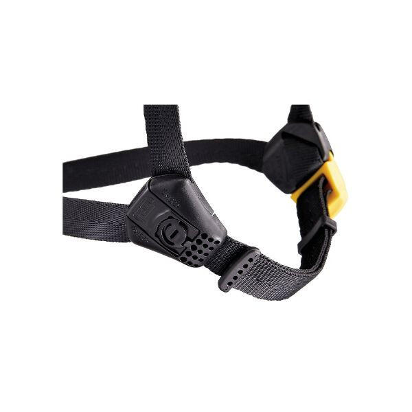Casco Petzl Vertex Vent blanco, policarbonato ventilado, arnés micrométrico 4/5