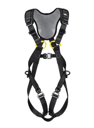 Antichutzharnische PETZL NEWTON FAST Größe 2 schwarz/gelb