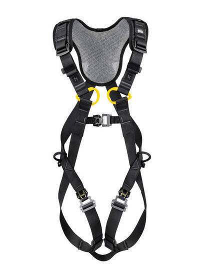 Antichutzharnische PETZL NEWTON FAST Größe 2 schwarz/gelb