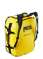 Sac Duffel PETZL 65L bâche TPU ultra‑résistante dos et bretelles matelassés