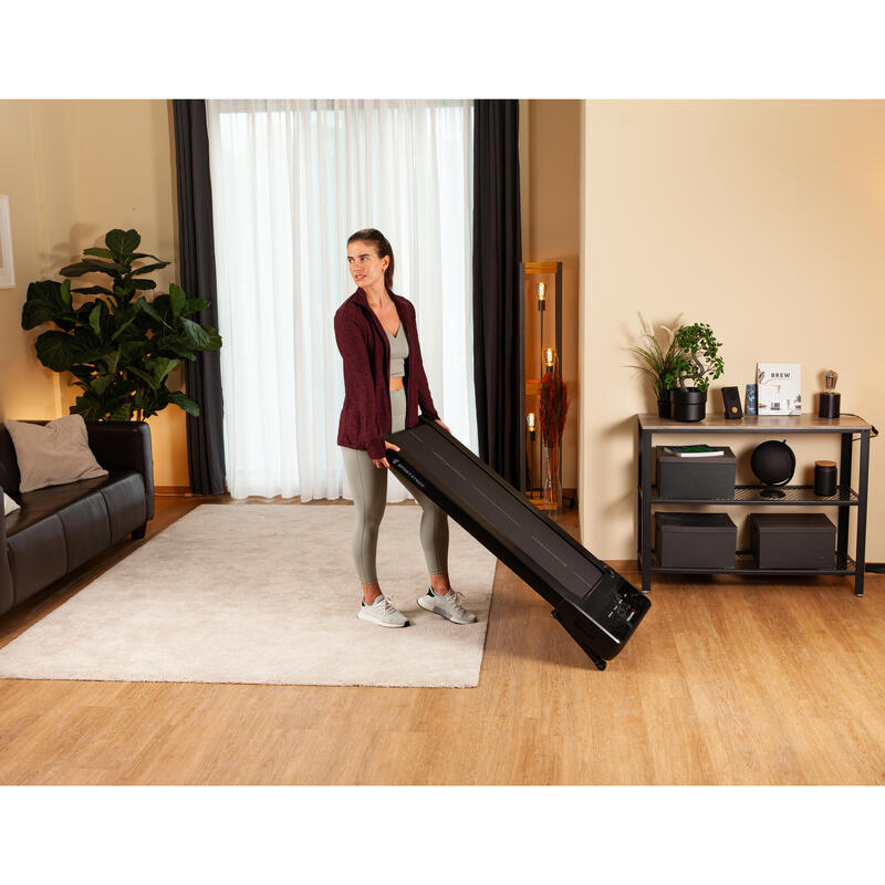 Sportstech Tapis de course sPad500 | Treadmill jusqu'à 8 km/h | 19% d'inclinaiso