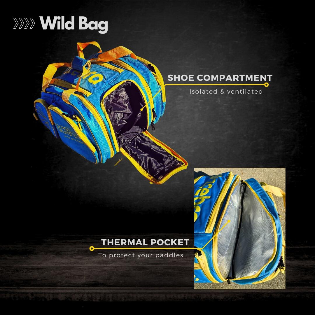 Sac de sport Pickleball / Padel Wild Bag Zcebra 4/7