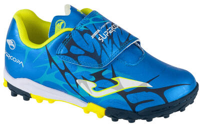 Botas de Futbol para UNISEX JUNIOR JOMA SUPER COPA JR 2504 ROYAL TURF