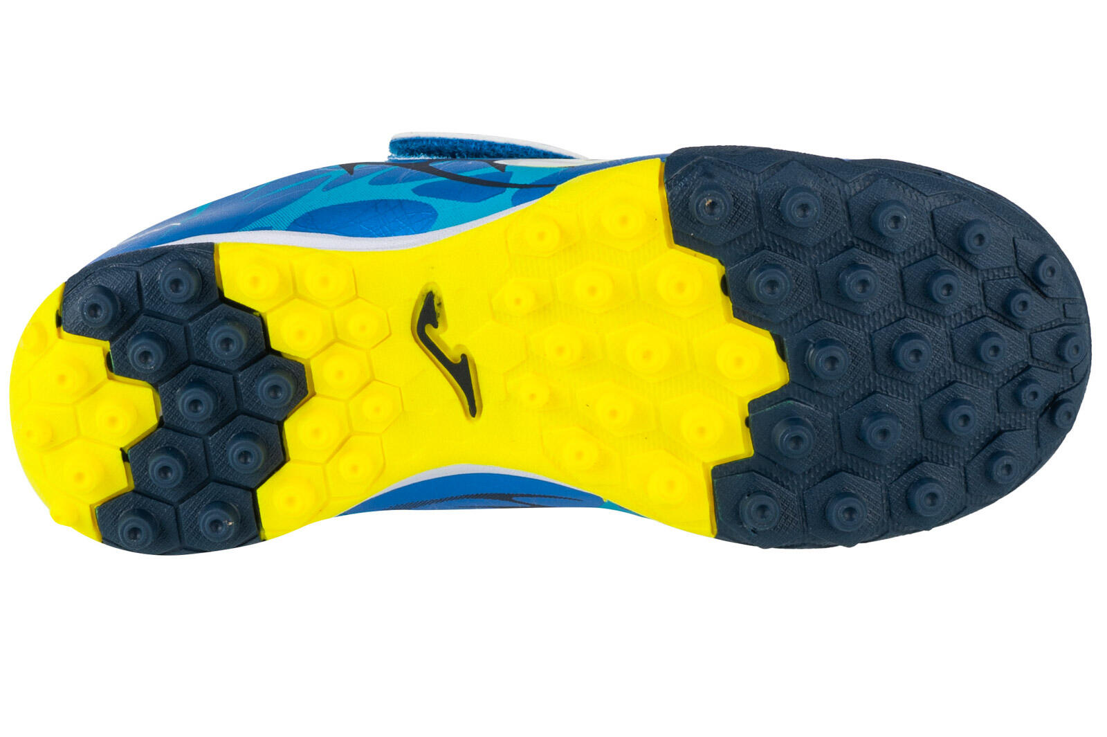 Scarpe da Calcio Joma Super Copa Jr 2504 TF Blu Velcro 4/5