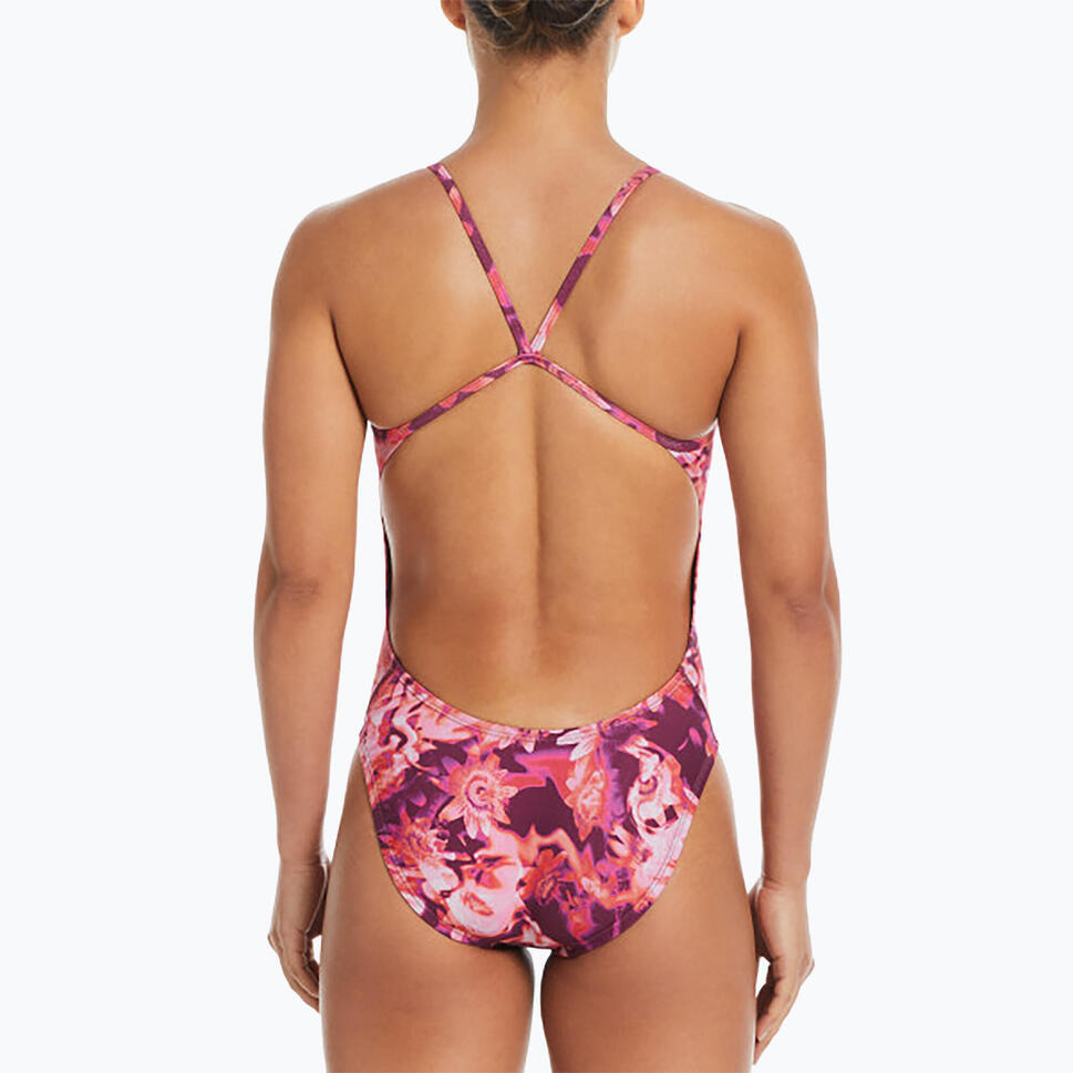 Strój pływacki jednoczęściowy damski Nike Hydrastrong Cutout