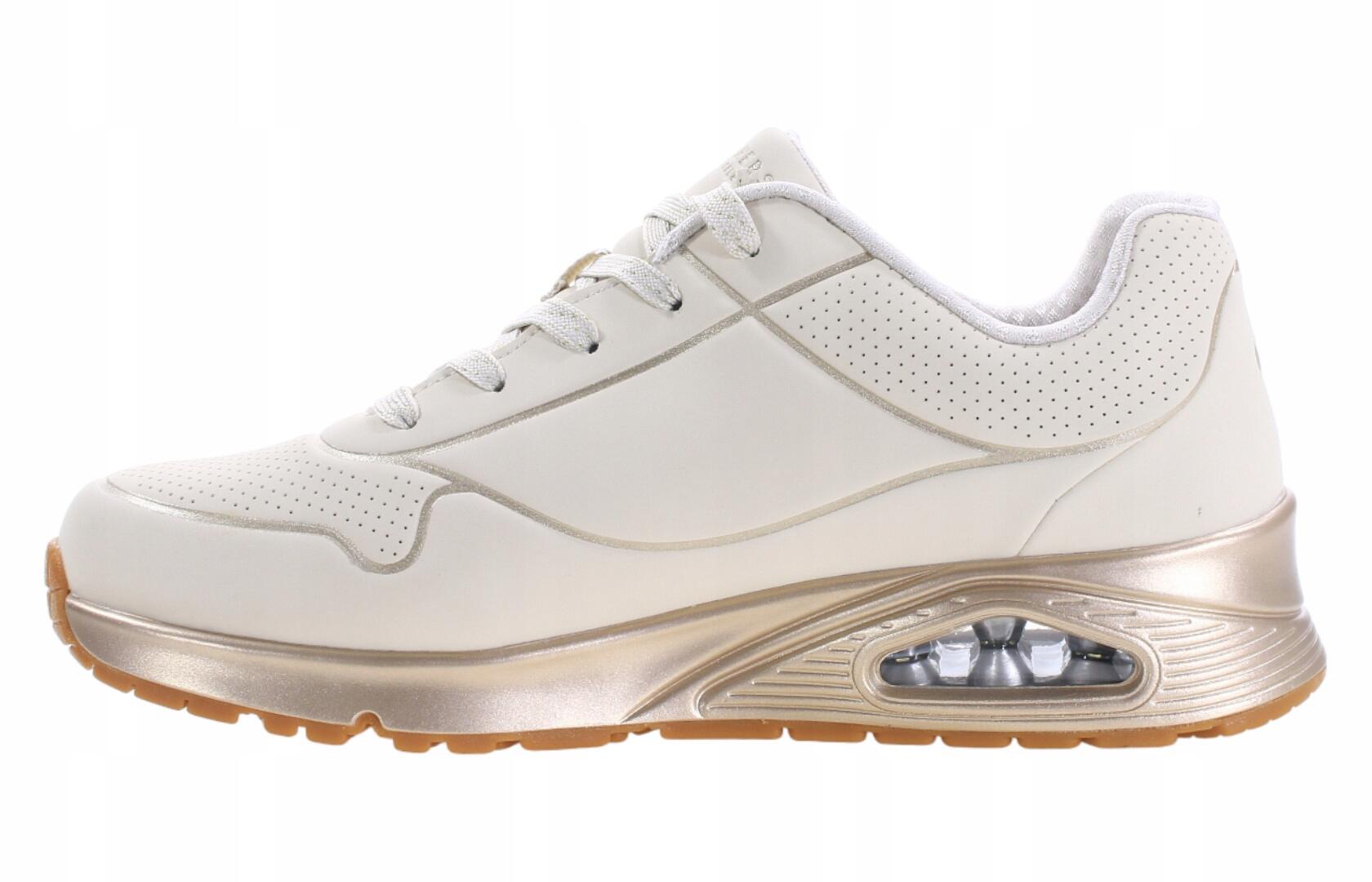 Buty damskie SKECHERS UNO GEN1 310538L-NAT sneakersy beżowe sportowe 36 3/5