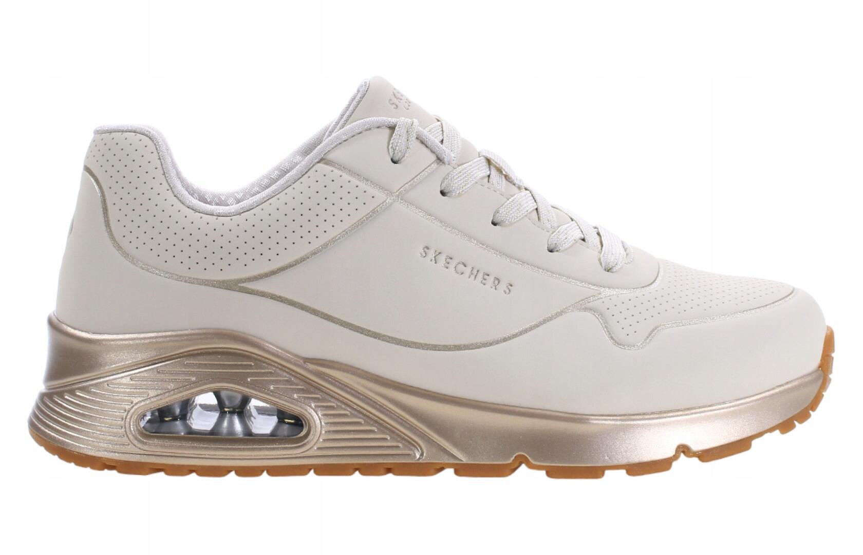 Buty damskie SKECHERS UNO GEN1 310538L-NAT sneakersy beżowe sportowe 36 5/5