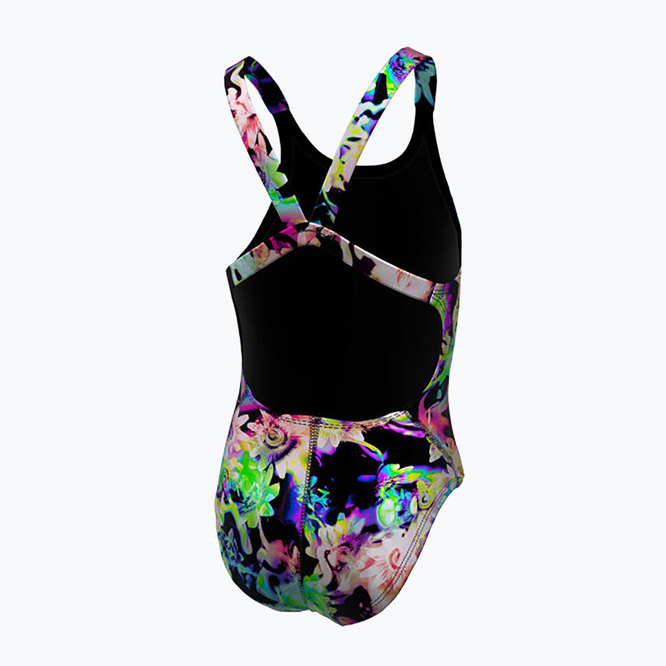 Strój pływacki jednoczęściowy dziecięcy Nike Hydrastrong Multi Print Fastback