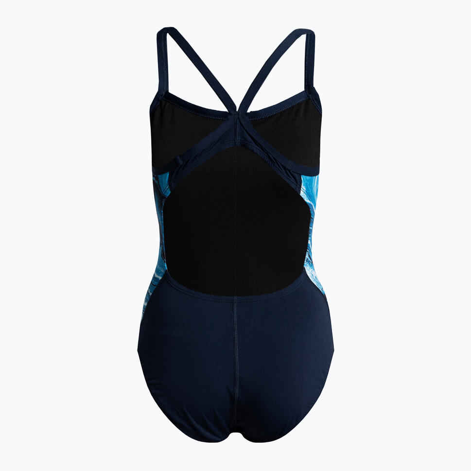 Strój pływacki jednoczęściowy damski Nike Multiple Print Racerback Splice One