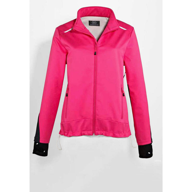 Veste Soft Shell imperméable et respirante ski femme - Rose