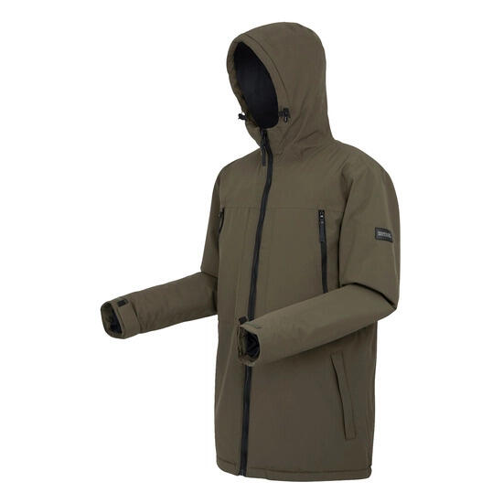 Chaqueta acolchada senderismo hombre impermeable Regatta Larrick, beige 6/7