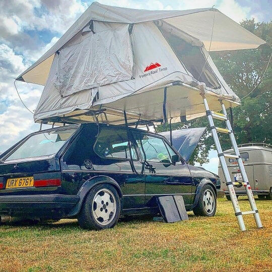 Ventura Deluxe 1.4 Roof Top Tent + Stove Cooker + Storage Hooks 3/7