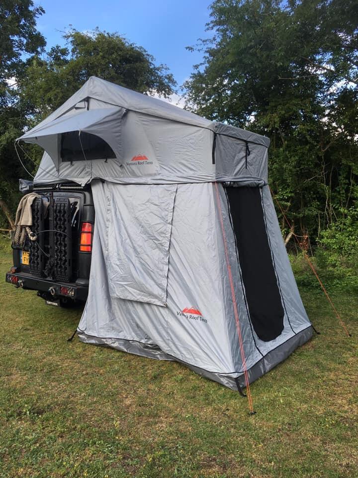 Extended Ventura Deluxe 1.4 Roof Tent + Annex + Thermal Liner +Anti Condensation 5/7