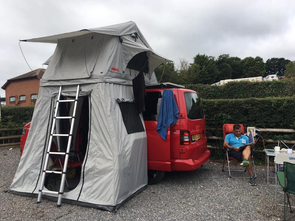 Ventura Deluxe 1.4 Roof Top Tent + Annex + Extra Mattress + Lights 1/7