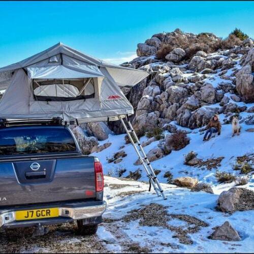 Ventura Deluxe 1.4 Roof Top Tent + Annex + Lights + Storage Hammock 3/6