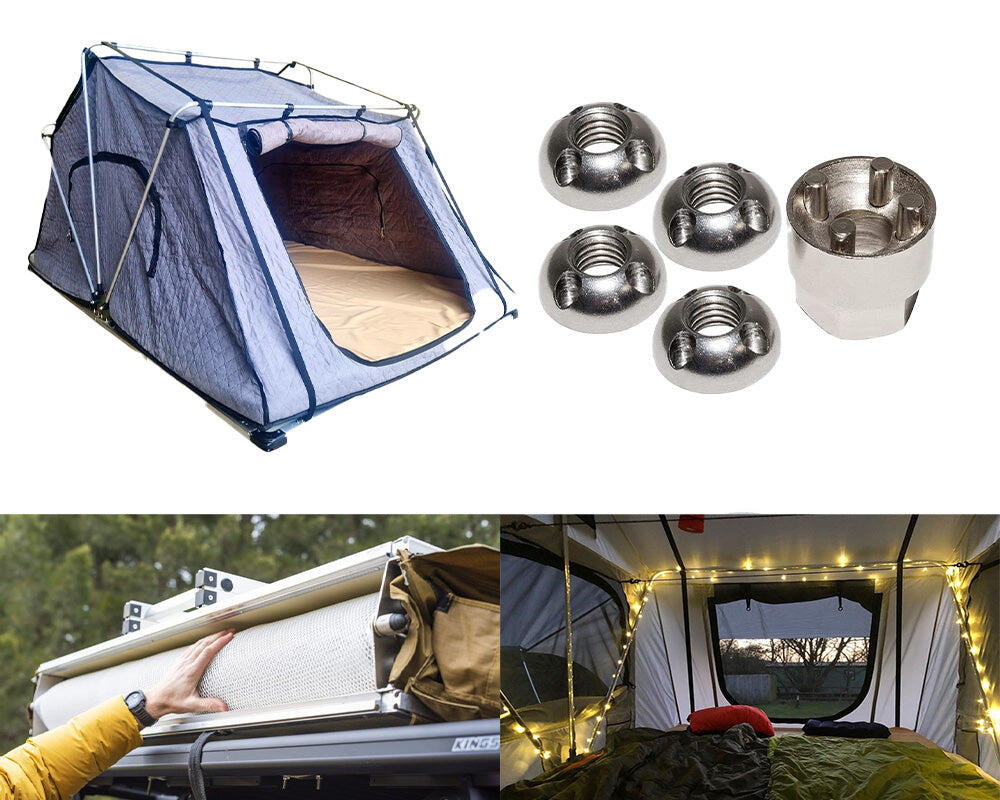 Thermal Insulation Liner + Anti Condensation Mat + Locking Nuts 1/6