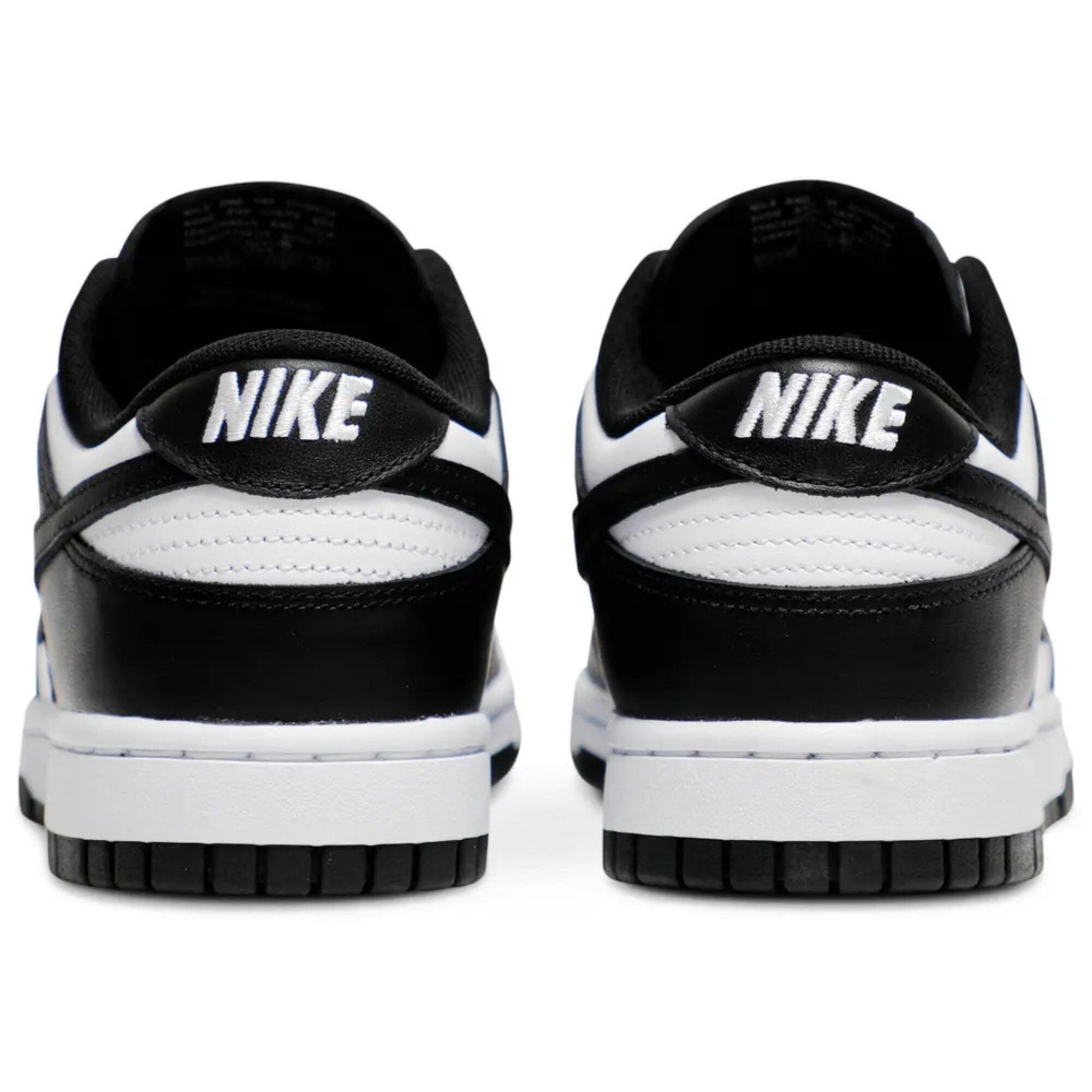 nike dunk low black white nike