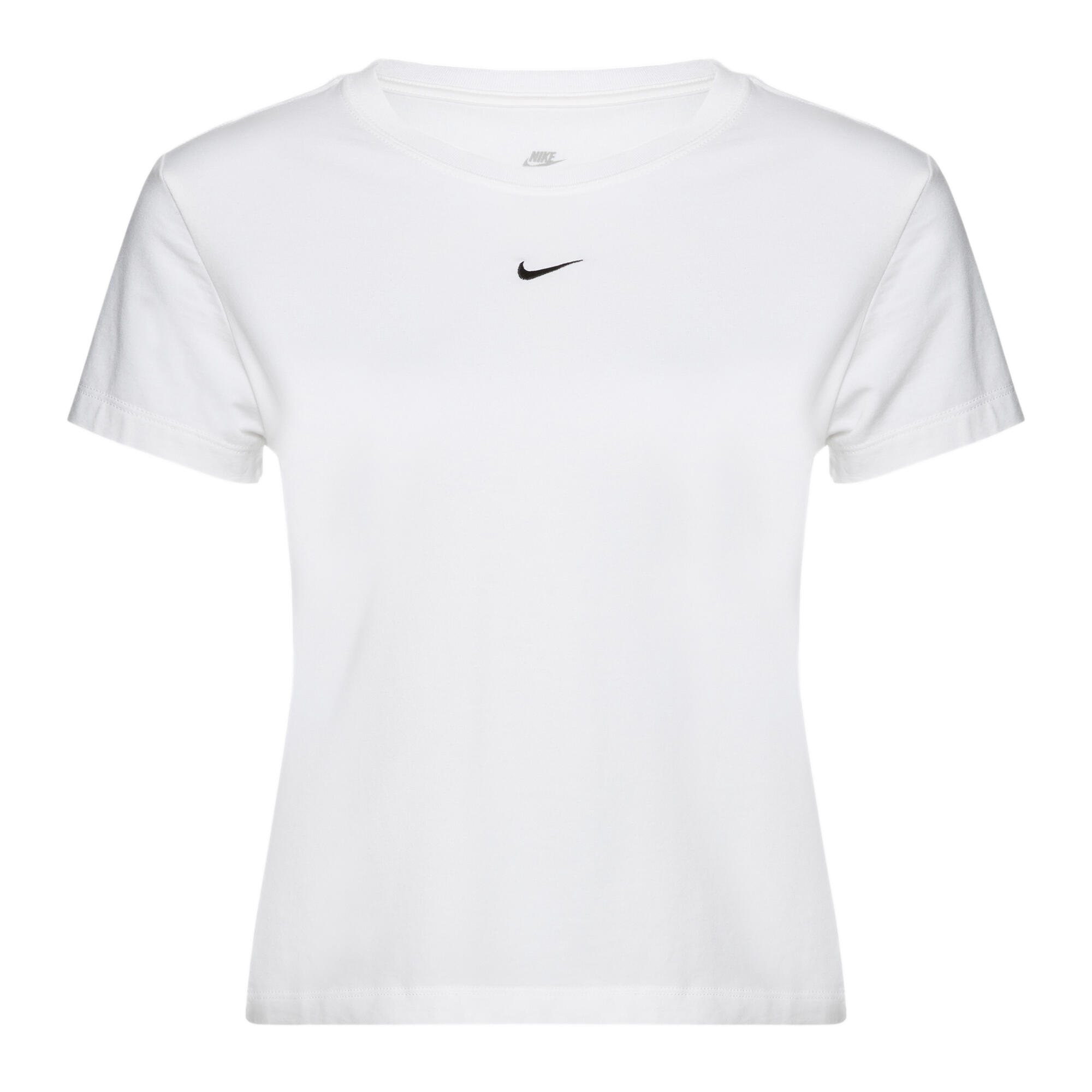 T-shirt donna accorciata aderente W NSW NK CHLL KNT MD CRP 4/4