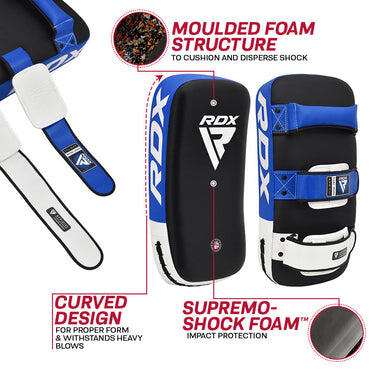 Gebogener Thai Pad APR-T1 RDX Blau – 1 Stück 3/7