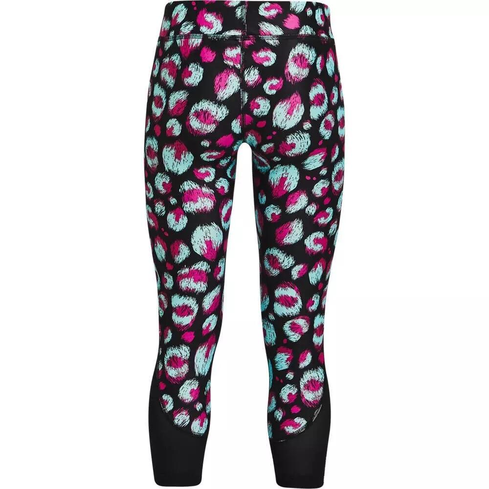 Legginsy dziewczęce Under Armour HG Armour Printed Ankle Crop 2/2