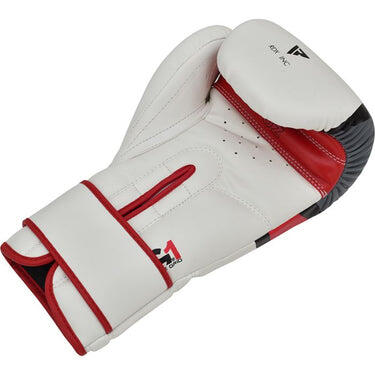 Guantoni Boxe RDX F7 Ego – Bianco/Rosso – 10oz 2/7