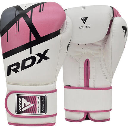 Gants de boxe RDX F7 Ego – Blanc/Rouge – 8oz