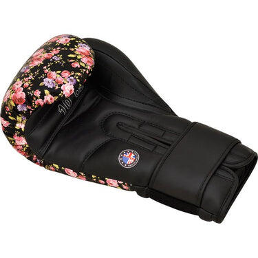 Boxhandschuhe RDX FL5 Floral – Schwarz/Floral – 12oz 4/6