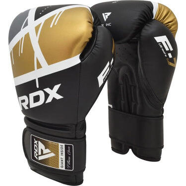 Guantoni Boxe RDX F7 Ego – Nero/Oro – 12oz 2/7