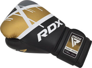 Guantoni Boxe RDX F7 Ego – Nero/Oro – 12oz 3/7