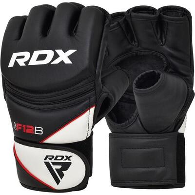 Grappling gloves model ggrf-12 zwart - zwart s