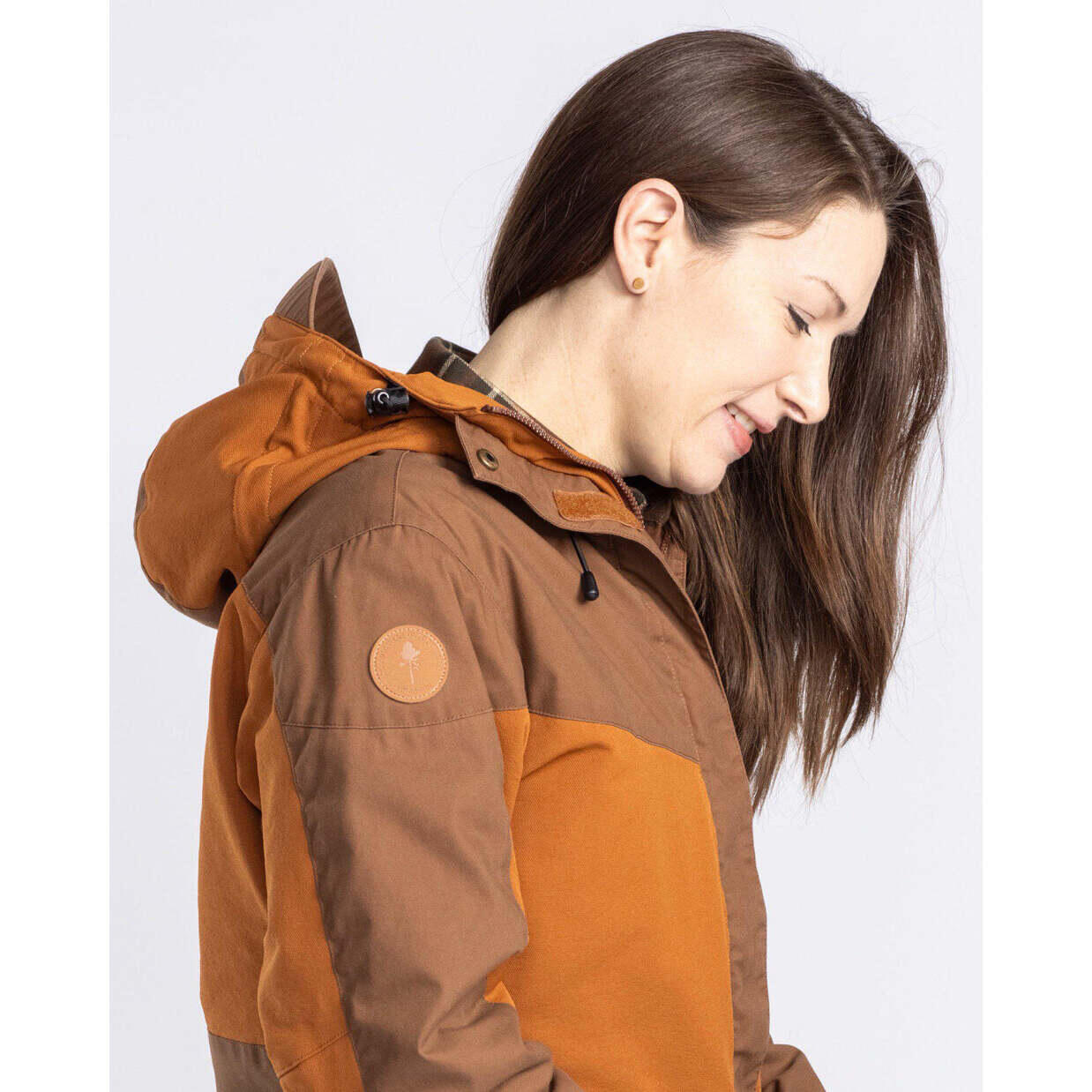 Veste imperméable femme Pinewood Finnveden Hybrid Ext 4/5