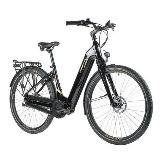 Bicicletta elettrica con motore centrale bafang m420 Leader Fox Neba 2023 Shiman