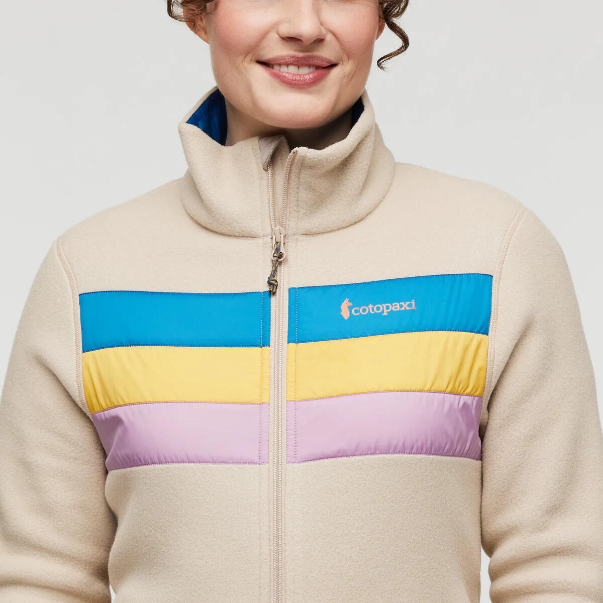 Fleece met capuchon en volledige rits voor dames Cotopaxi Teca 7/7