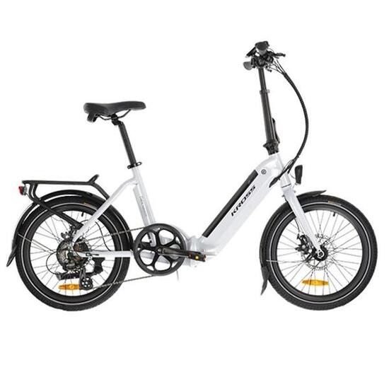 Elektrische fiets met achterwielmotor - 375wh alu Kross VAE Flex hybride 1.0