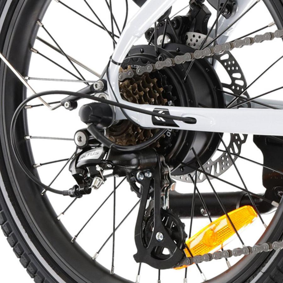 Bicicletta elettrica con motore per ruota posteriore - 375wh alu Kross VAE Flex 4/4