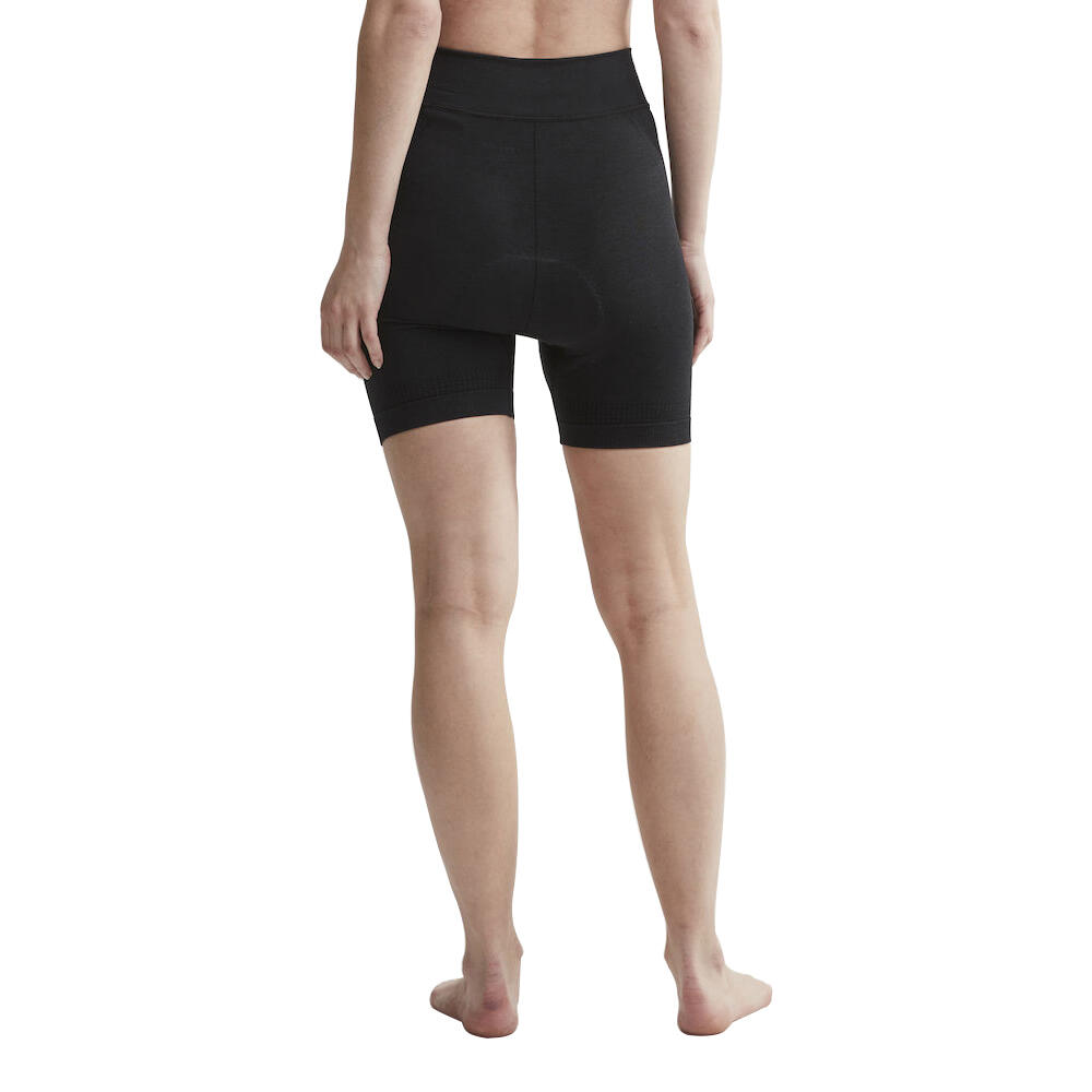 Boxer da donna con pelle artigianale Fuseknit Bike Nero 4/6