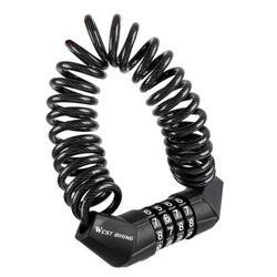Antivol de Vélo WEST BIKING - Câble Mini Code