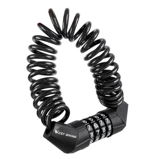 Lucchetto per bicicletta WEST BIKING - Mini lucchetto a combinazione