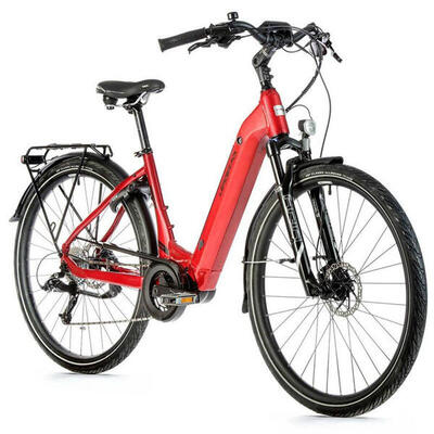 Elektrische fiets met centrale motor leader fox saga 2023 bafang m300