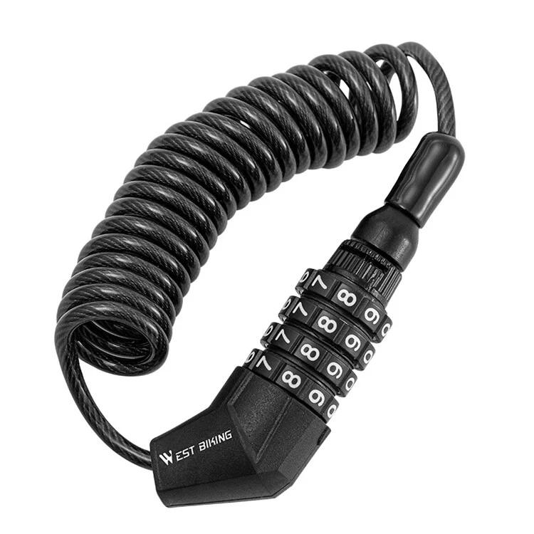 Mini Helmet Lock with 4-Digit Combination Code