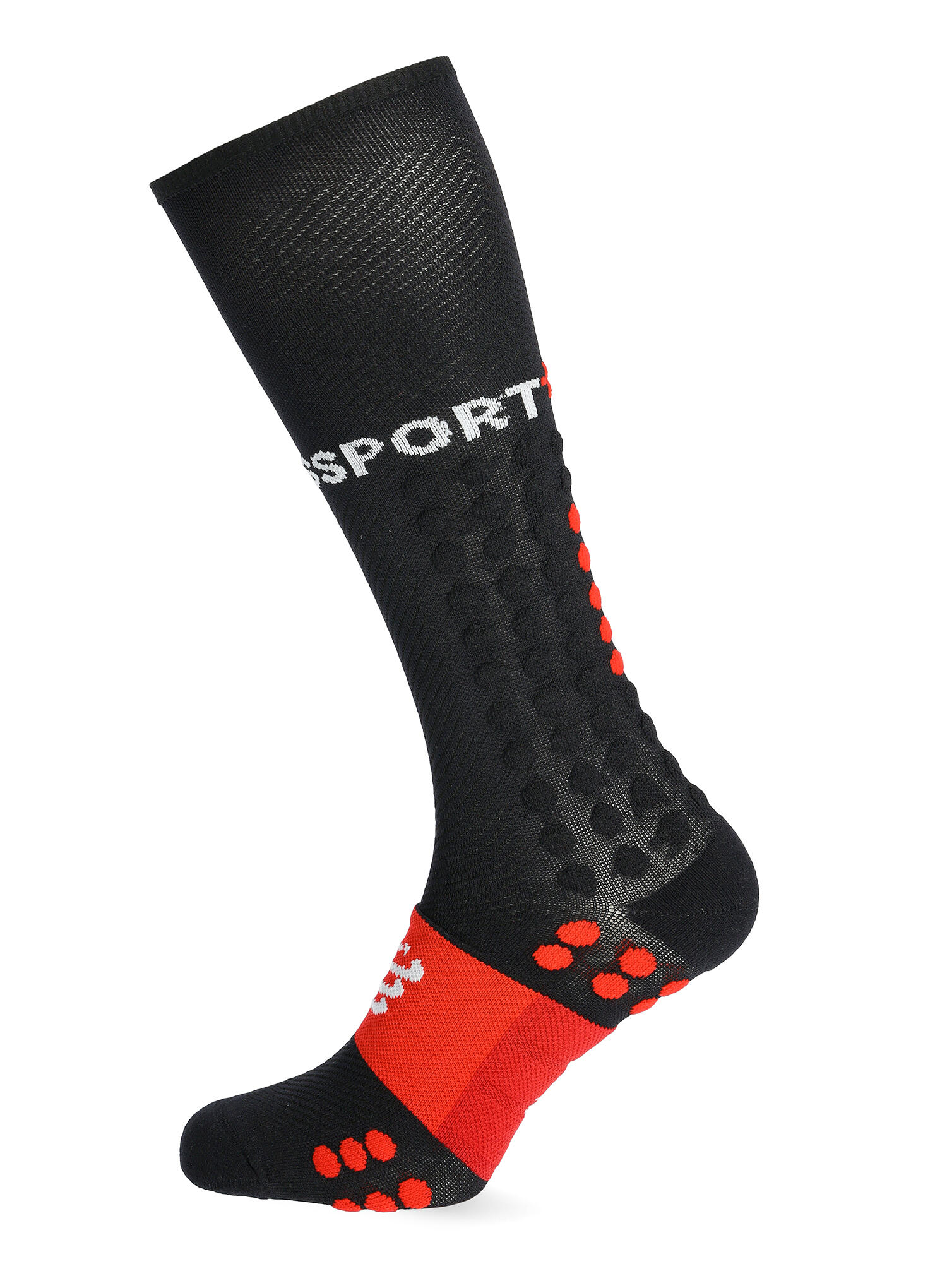 Sokken Compressport Full Sokken Run Zwart 6/6