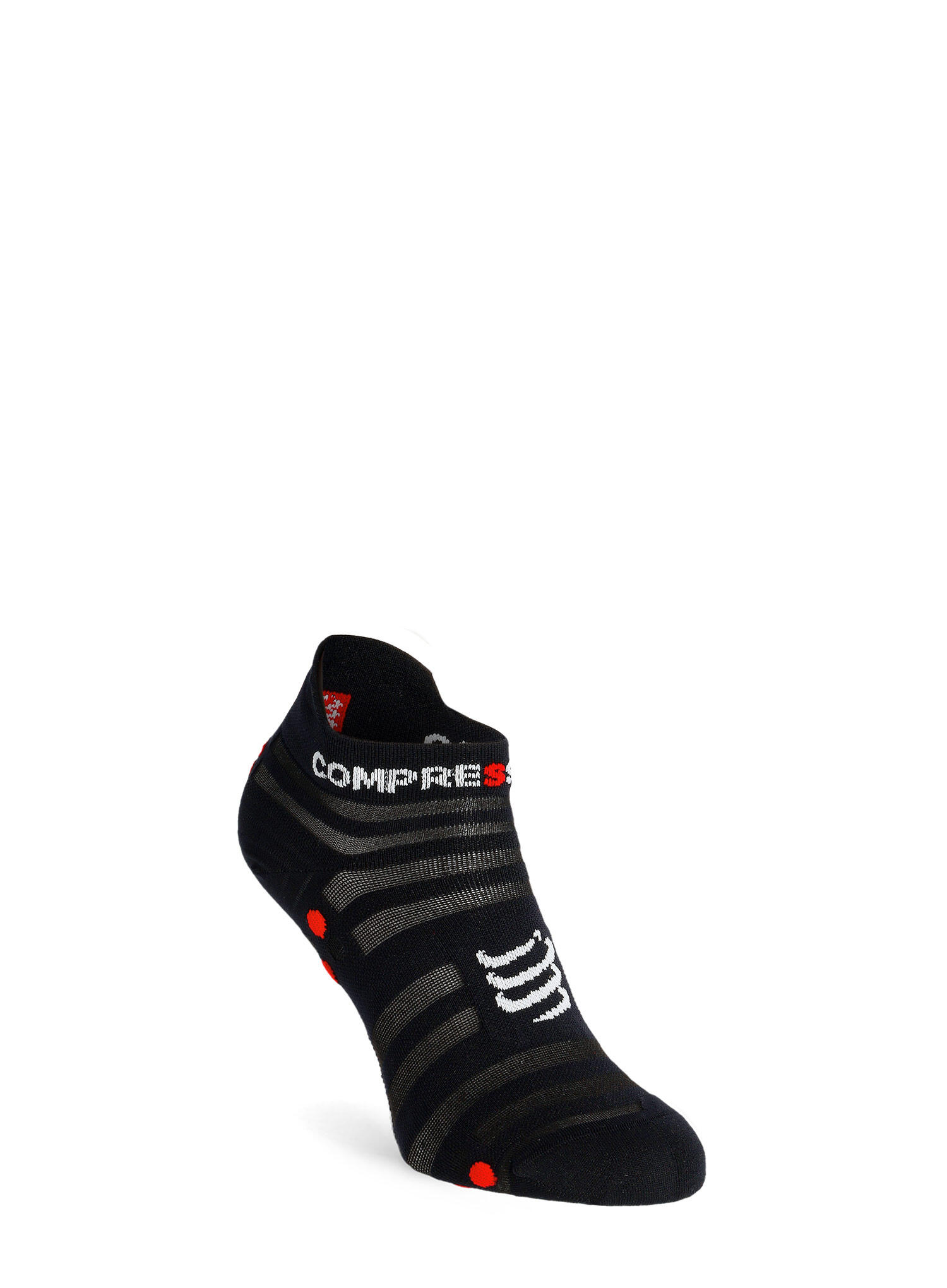Chaussettes Compressport Pro Racing Socks v4.0 Ultralight Run Low Noir 6/6