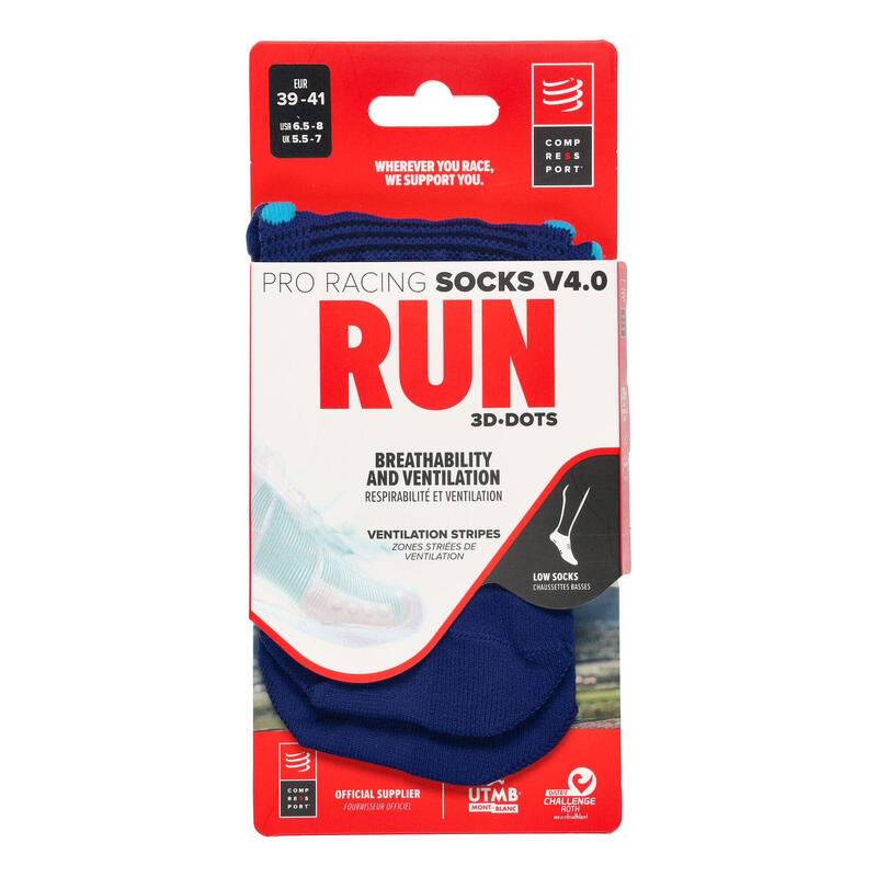Skarpety Compressport Pro Racing Socks v4.0 Run Low