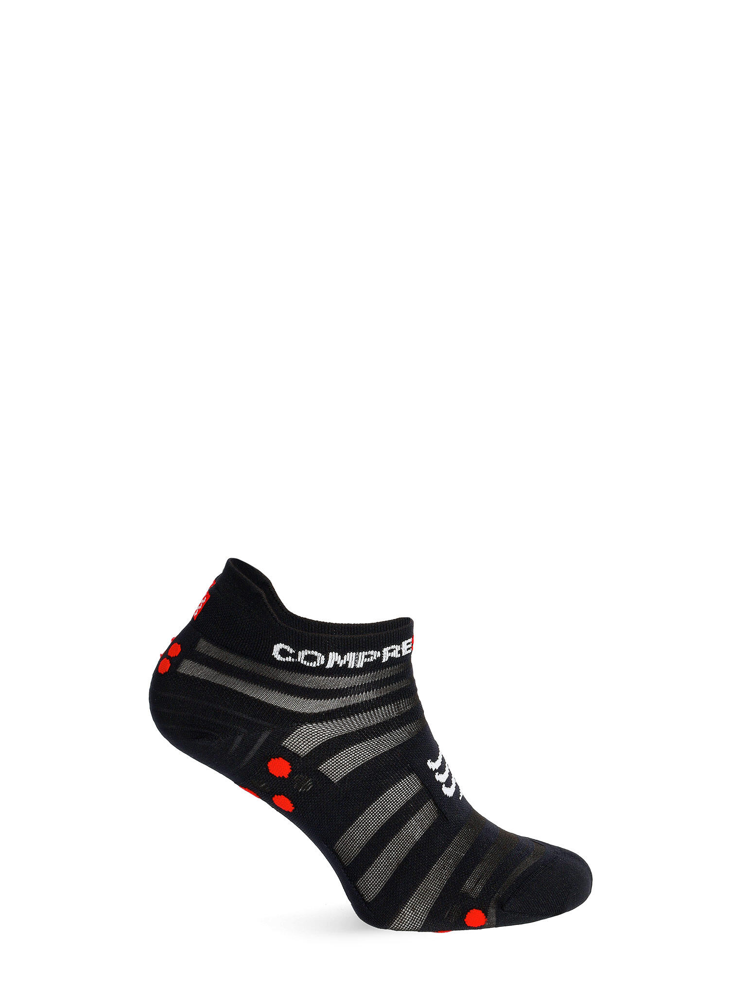 Par de calcetines Compressport Pro Racing v4.0 Ultralight Run Low Black 4/6