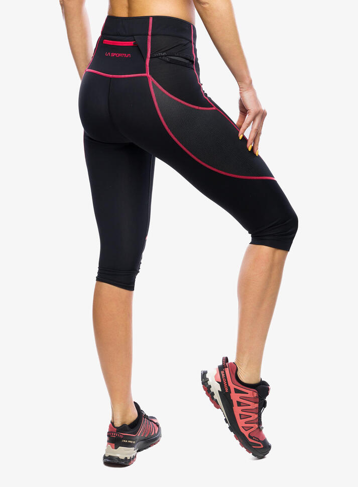 Legginsy do biegania damskie La Sportiva Triumph Tight 3/4