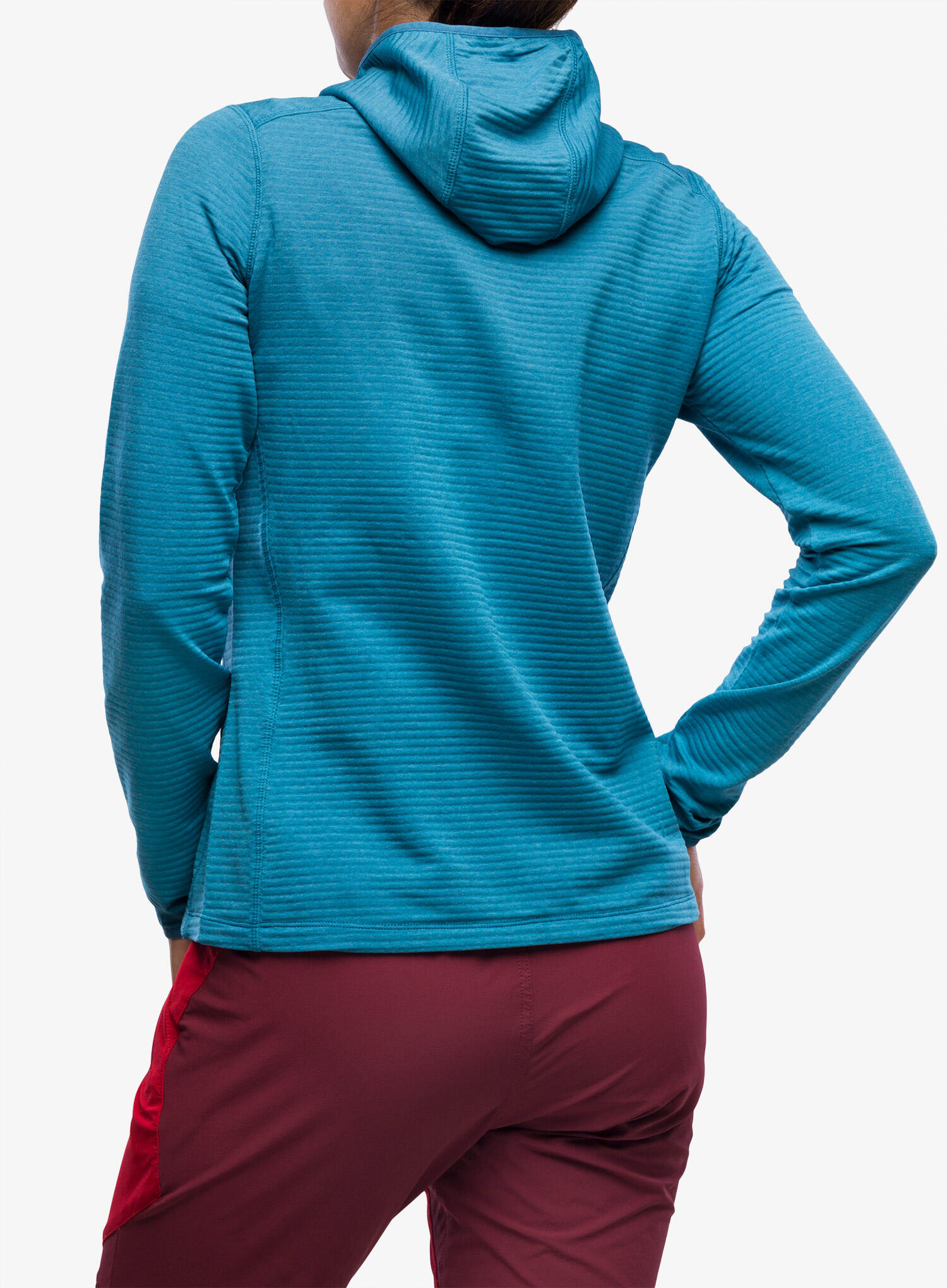 Polaire à Capuche Femme Mountain Equipment Lumiko Bleu 2/7